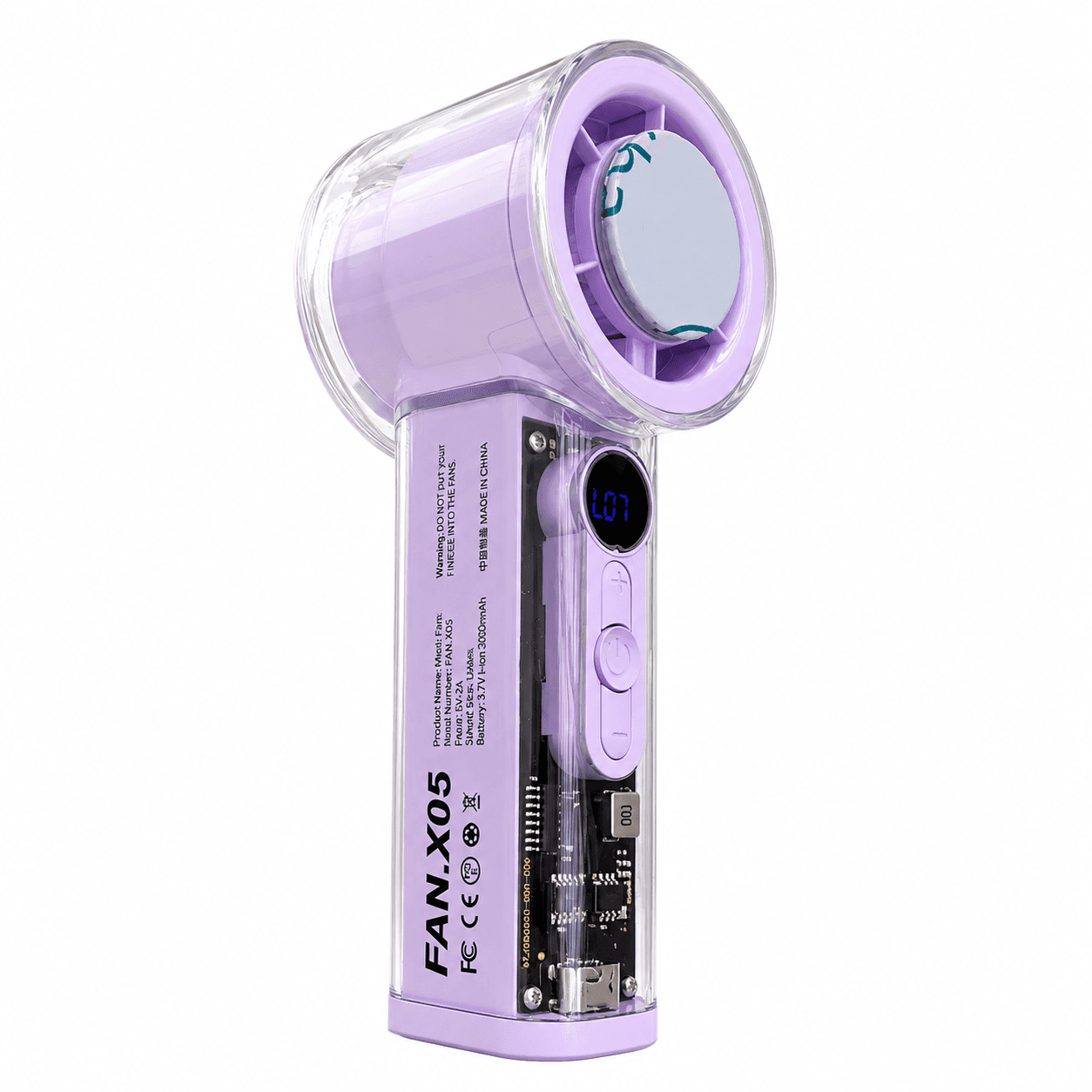 X05 Handheld High Speed Cooling Fan 3
