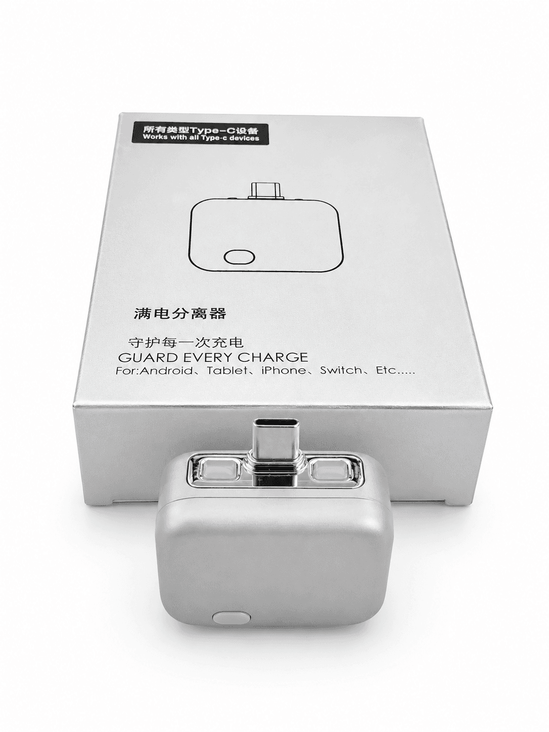 Auto type-C charger disconnector
